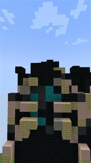 I Build A player Statue in Minecraft