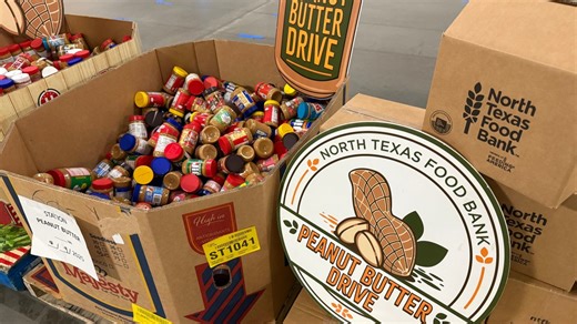 Help North Texas families fight hunger with the Peanut Butter Drive