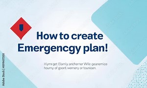 How to create a family emergency plan. Video 4K