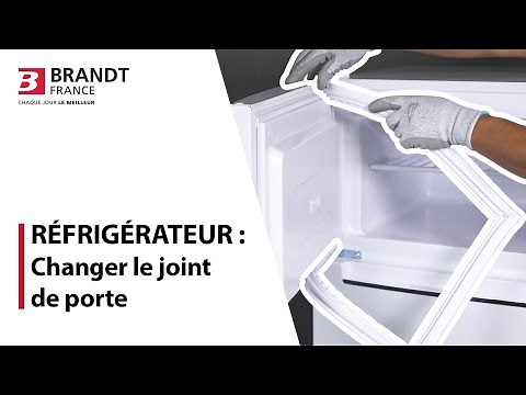 Comment changer le joint de porte d'un réfrigérateur ?