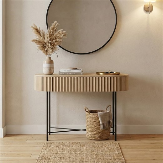 Sierra Flute Console Table