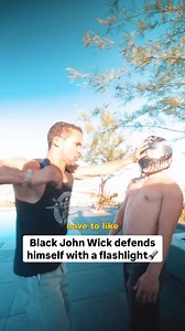 13K views · 13 comments | Black John Wick Defends himself with a Flashlight Book a 1 on 1 action call to breakthrough your limitations and become the man you’re meant to be | Shockwave Defense LLC | Facebook