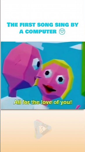 the first song performed using computer speech synthesis 💀