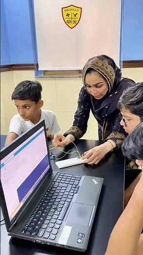 Our Grade 7 and 8 students during robotics classes mastered core robotics skills.