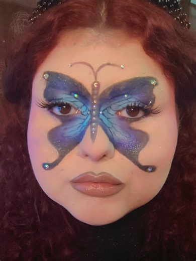 Spring-Inspired Butterfly Makeup Look
