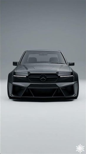 W124 E500 Stealth Fighter Build 🖤 Pure AMG Fantasy