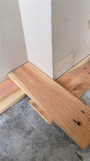 TOP 2 technique for measuring corner pieces perfectly #HomeRenovation #tiledesign | Master Builder