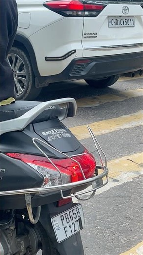 Number plate hide #video #highlights #traffic #police #mohali