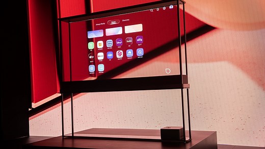 Must see-through TV! LG and Samsung unveil fully transparent TELEVISIONS that 'redefine the screen experience'