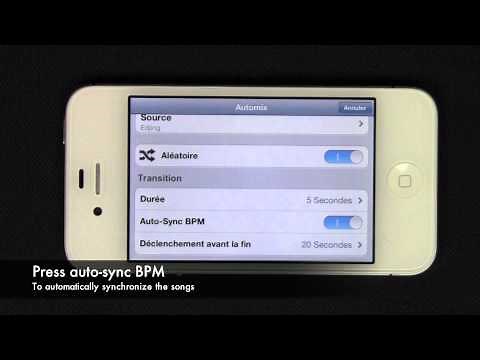 How to use Automix with edjing DJ app