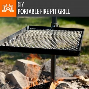 How To Make a Fire Pit Grill | I Like To Make Stuff