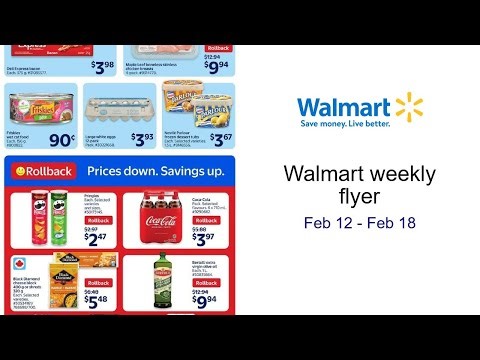 Walmart weekly flyer Feb 12 - Feb 18