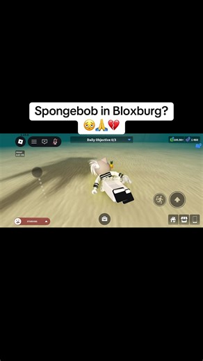 SpongeBob Meme in Roblox Bloxburg