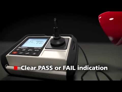 Screwfix - Megger Rechargeabe HH PAT Tester PAT150R