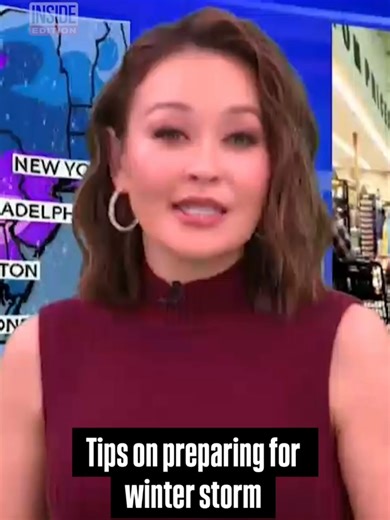 As the U.S. braces for the monster snow storm barreling across the nation, millions are panic-buying essentials. However, experts recommend only buying enough food and water for 72 hours. They also say to avoid getting too many perishable items, and to instead stock up on canned and packaged food. #winter #storm #weather