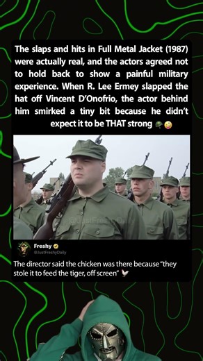 Private Pyle switching sides in Full Metal Jacket (1987)