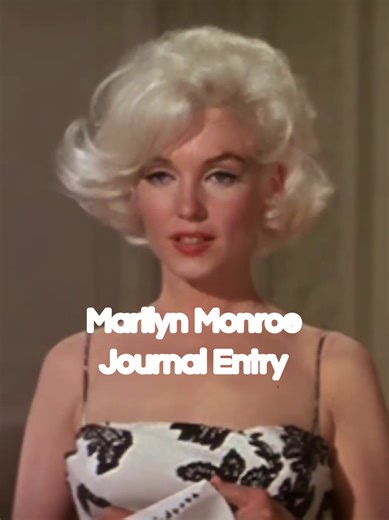 Source: My Life (1954-1974), Autobiography collated by Ben Hecht Marilyn Monroe live journal: https://amanoutoftime.livejournal.com/712350.html #marilynmonroe #journalentry #identity