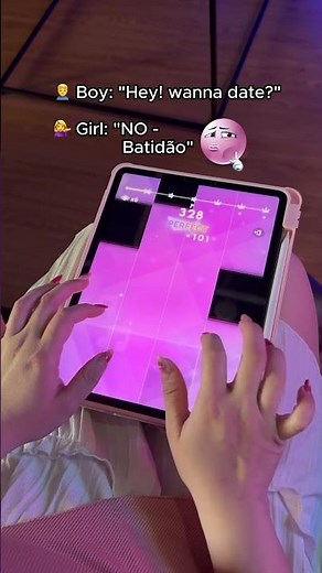 She said NO! Batidão 🫰 #MagicTiles3 #nobatidao #gaming #rhythmgame #brazilianphonk #musicgame