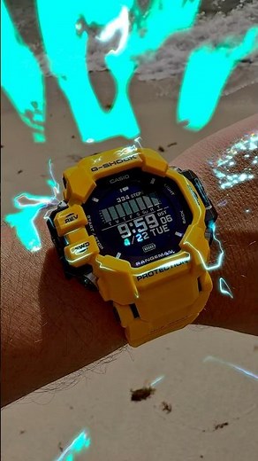 G-Shock GPR-H1000 in striking yellow