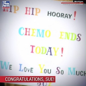 HEARTWARMING: A woman in Michigan received a special surprise on her way to her last chemotherapy treatment. | Fox News