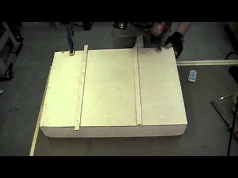 Woodworking Project - How to Make a Dado Sled for the Tablesaw