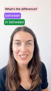 20K views · 139 reactions | Between and in between - what’s the difference? #learnenglish #speakenglish #englishgrammar #englishtenses #anglais #ingles #inglese #inglés #inglês #angielski #englisch #english | English with Aga | Facebook