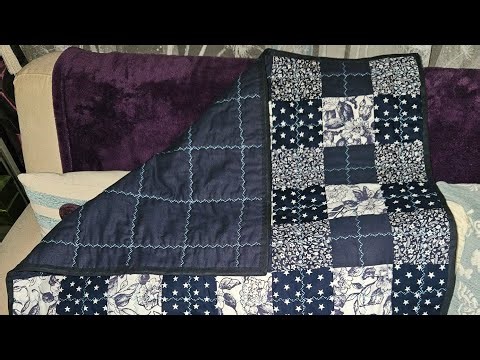 Decorative Stitch Quilting on Singer Heavy Duty 4432 - pt 2 #quilting #sewing #patchwork