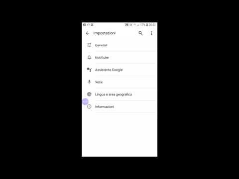 Come attivare il Voice Match (Ok Google)