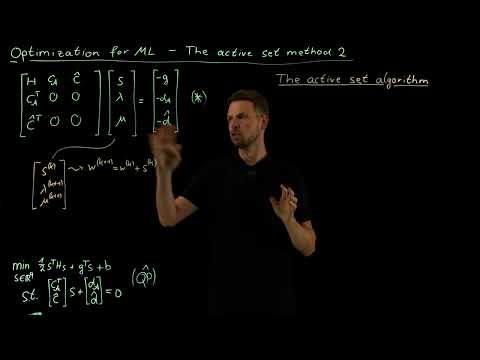 The active set method 2 (DS4DS 3.21)