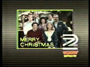 NBC and WGRZ Merry Christmas promo 1986