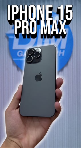The iPhone 15 Pro Max in 2026 brings smooth, powerful performance, sharp cameras, and a sleek titanium build that feels premium every day. 🔥 #DIMGadgetPH | DIM Gadget PH