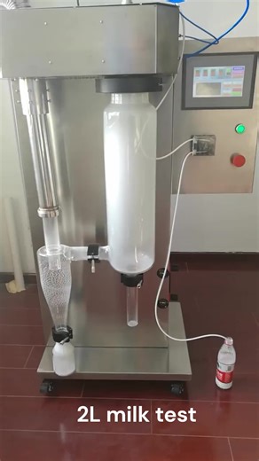 Fully Automated Spray Dryer Milk Powder Liquid Spraying Drying Machine Dry Equipment Milk Drying Powder Machine