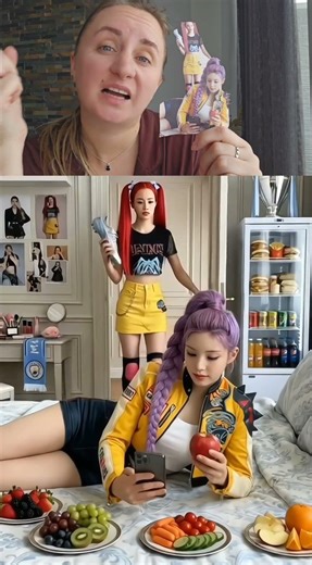 RUMI REACT Rumi Using Her Phone Secretly #kpopdemonhunters #kpop #huntrix