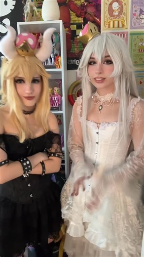 Althea Jolie on Instagram: "Forgot to post this here @loopziepup #derpthea #loopziepop #bowsette #boosette #cosplay"