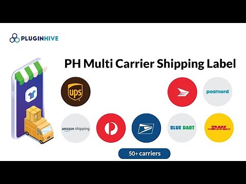 Shopify Multi Carrier Shipping Label App - Display Live Rates, Print Labels & Track Orders