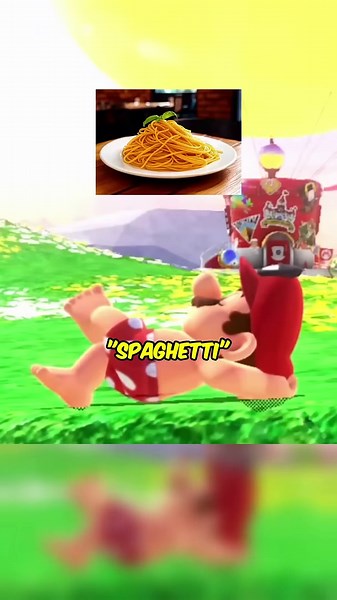 Did you know about this animation in Mario Odyssey? #videogames #mario #gaming #marioodyssey