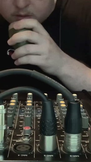 Shure 520DX Green Bullet Mic with Delay #asmr