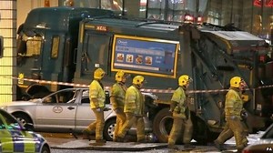 Glasgow bin lorry FAI scope set out