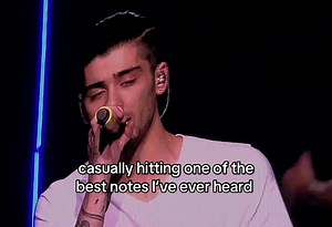 Zayn Malik's Epic High Note Reaction: Part 1