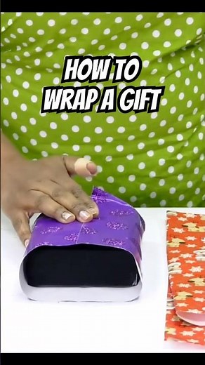 How to wrap a gift - simple and easy How to wrap a present