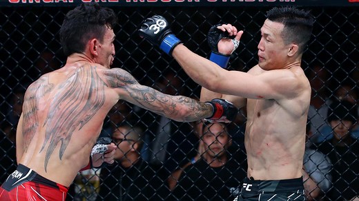 Holloway ends wild flurry with brutal KO of Chan Sung Jung