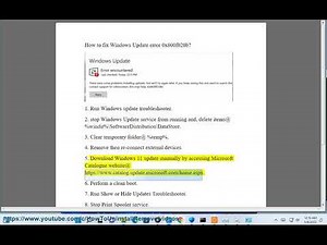 Fix Windows Update error 0x800f020b