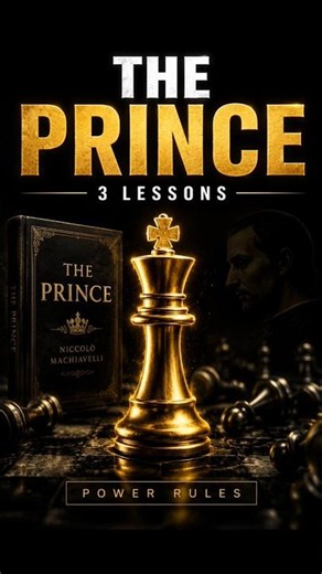 The Prince 👑 | 3 Powerful Lessons That Will Change Your Thinking 🧠