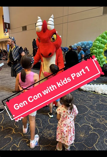 Gen Con with Kids Part 1 #gencon2025 #gencon2026 #gencon @Gen Con #boardgameconventions