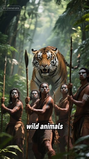 How Jungle Tribes Survive Deadly Animal Attacks#globalstories #facts #dinosaur