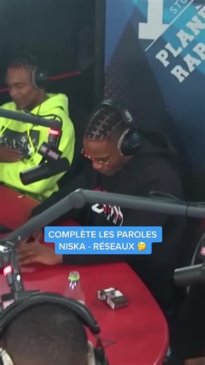 COMPLÈTE LES PAROLES: NISKA - RÉSEAUX 🤔