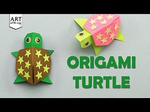 DIY Origami Turtle 🐢 | Easy Paper Turtle | Simple Origami for Beginners