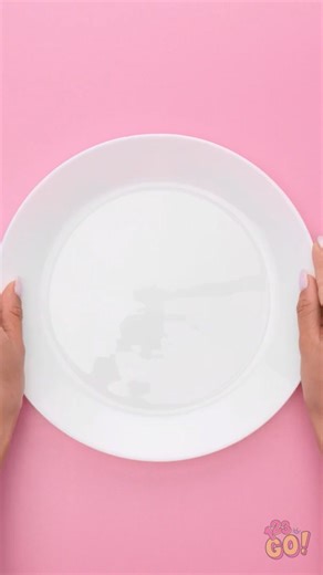 Make it fancy with this easy plating hack 🌟 | 123 GO