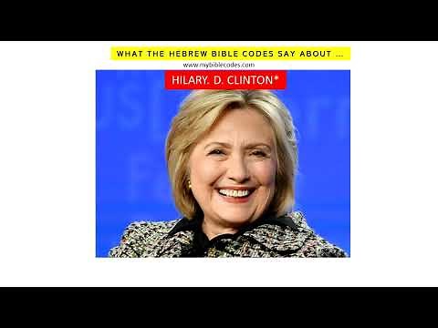 What the Bible codes say about Hillary Clinton and elections 2024